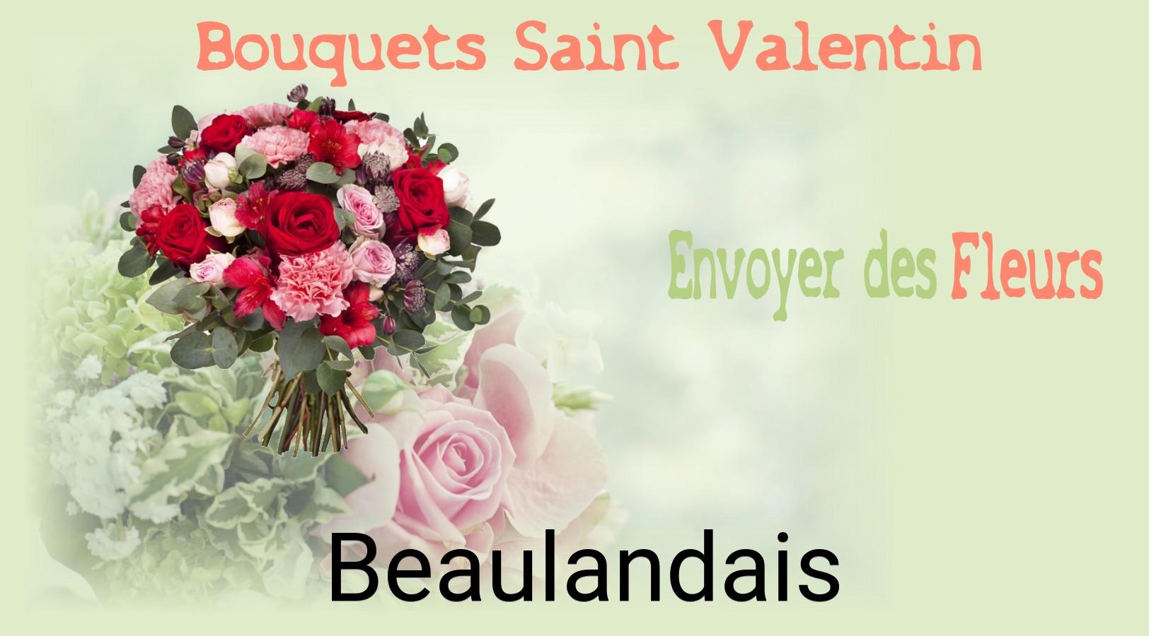 Roses de Saint-Valentin livrées à Beaulandais